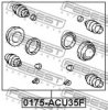 FEBEST 0175-ACU35F Repair Kit, brake caliper